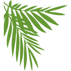 Palm Leaf Corner