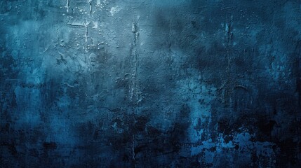 dark blue grunge wall texture background