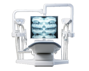 Dental panoramic Xray Machine Png transparent background 