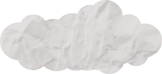 cloud grunge paper art