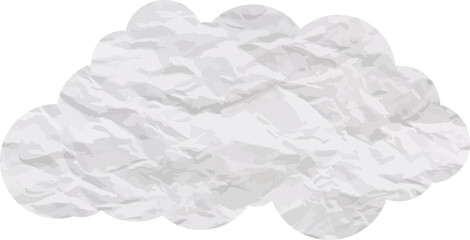 cloud grunge paper art