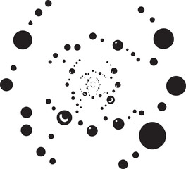 black ink splashes background