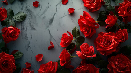 Valentine Roses Background