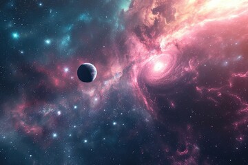 Obraz na płótnie Canvas Astronomy concept backdrop