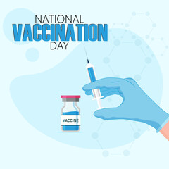 National Vaccine Day, also known as World Immunization Day, is observed to raise awareness about the importance of vaccination. - obrazy, fototapety, plakaty