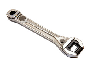 Adjustable wrench isolated on white png transparent background
