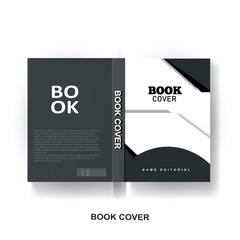 Free vector minimal modern book cover  and beautiful design
Abstract gradient mockup