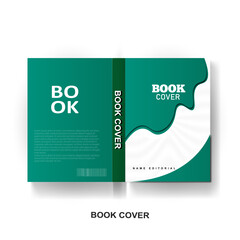 Free vector minimal modern book cover  and beautiful design
Abstract gradient mockup