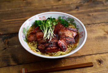 ベーコンラーメン