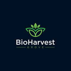 Minimalist Creative Agriculture Logo Design
