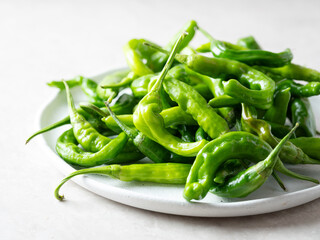 Green Chili Peppers, food ingredients	