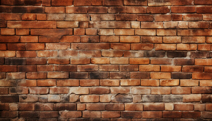 Fototapeta premium Background texture of old brick wall