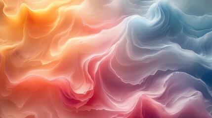 Obraz premium Abstract coloring background of the gradient with visual wave,twirl and lighting effects - Generative AI