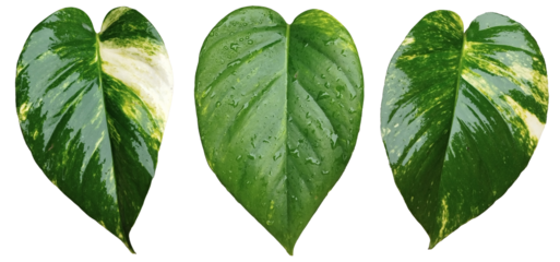 Pothos money plant heart shaped leaves