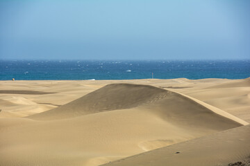 Fototapeta na wymiar Sand dunes by the sea