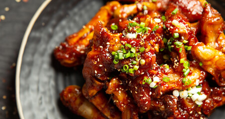 Korean spicy pork feet dish