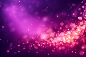 Obraz premium plum glow particle