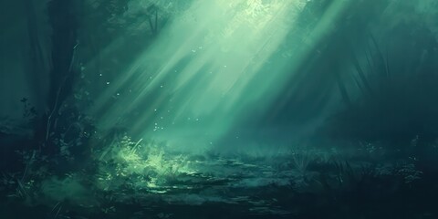 Fototapeta premium A simple nature background with beautiful light.