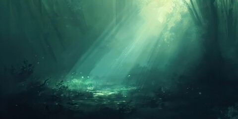 Obraz premium A simple nature background with beautiful light.