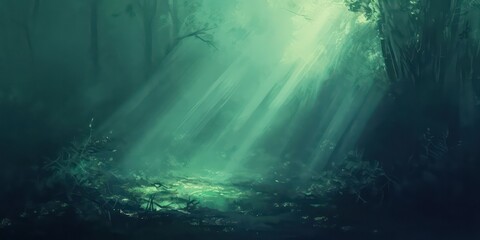 Obraz premium A simple nature background with beautiful light.