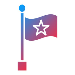 Goal Flag Icon Style