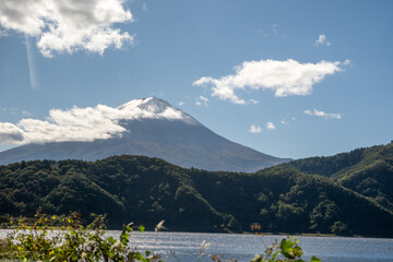 Lake Kawaguchi with Mt Fuji, Fuji Mountain