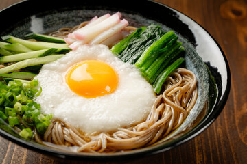 冷やしとろろ蕎麦