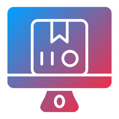 Online Shopping Icon Style