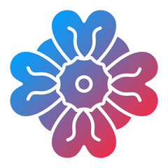 Mint Marigold Icon Style