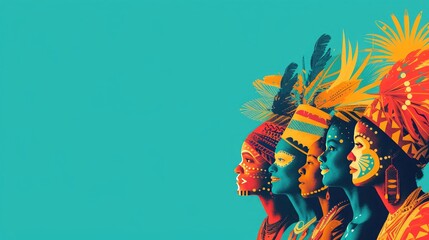 Greeting Card and Banner Design of Anthropology Day Background