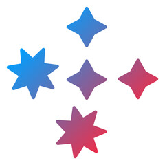 Obraz premium Sparkle Icon Style