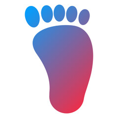 Footprint Icon Style
