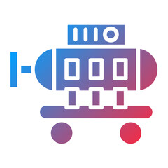 Diving Chamber Icon Style