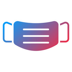 Dust Mask Icon Style