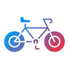 Bicycle Icon Style © designing ocean