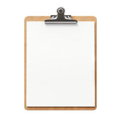 Blank clipboard cut out