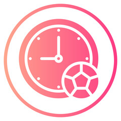 time gradient icon