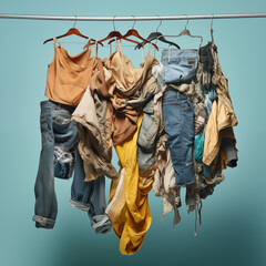 old wardrobe for recycling

