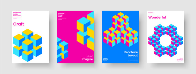 Obraz premium Geometric Background Layout. Modern Business Presentation Template. Isolated Flyer Design. Brochure. Report. Book Cover. Poster. Banner. Notebook. Journal. Advertising. Pamphlet. Catalog. Leaflet