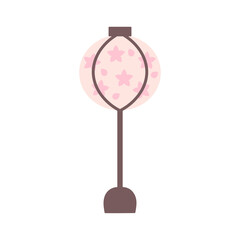 ひなまつりのぼんぼりのイラスト素材