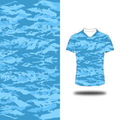 blue t shirt abstract pattern background