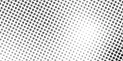 Poster Gradient halftone background texture horizontal vector design dotted black color fit for social media post, poster, banner, and more © Avni Design