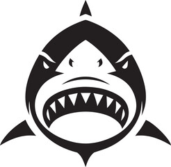 Shark  Angry Aggressive Face