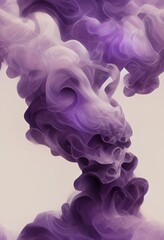 Seamless Purple Smoke Pattern Abstract