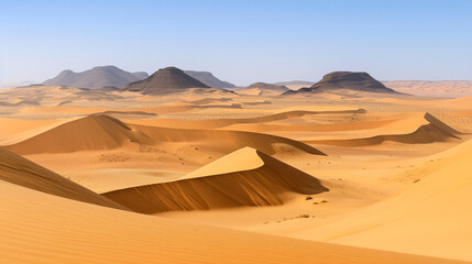 Fototapeta na wymiar Algeria Sahara Tassili NAjjer National Park