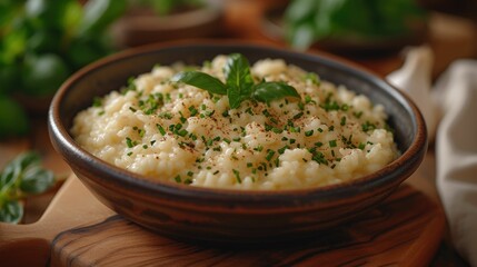 Simple Luxury: Velvety Risotto - Rich Texture Made with Everyday Ingredients
