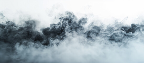 Swirling smoke on a moody, atmospheric background.