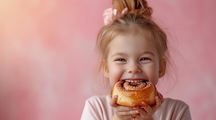 Greeting Card and Banner Design for National Sticky Bun Day