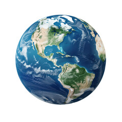 Earth, isolated on transparency background PNG