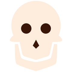 Skull Face Illustration
